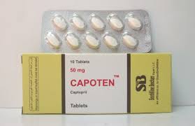 Capoten Captopril 25mg  similar to concor 80 Tablets