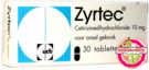 Zyrtec Cetirizine HCL 10mg  UCB