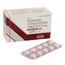 Buspar  Buspirone 10mg  BMS 100 Tablets