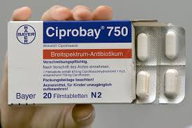 Ciprobay Ciprofloxacin 750mg Bayer 30 Tablets