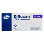 Diflucan Fluconazole 50mg Pfizer	14 Caps