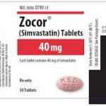 Zocor Simvastatin 40mg  MSD 35 Tablets