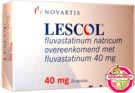 Lescol Fluvastatin 40mg Novartis 42 Tablets